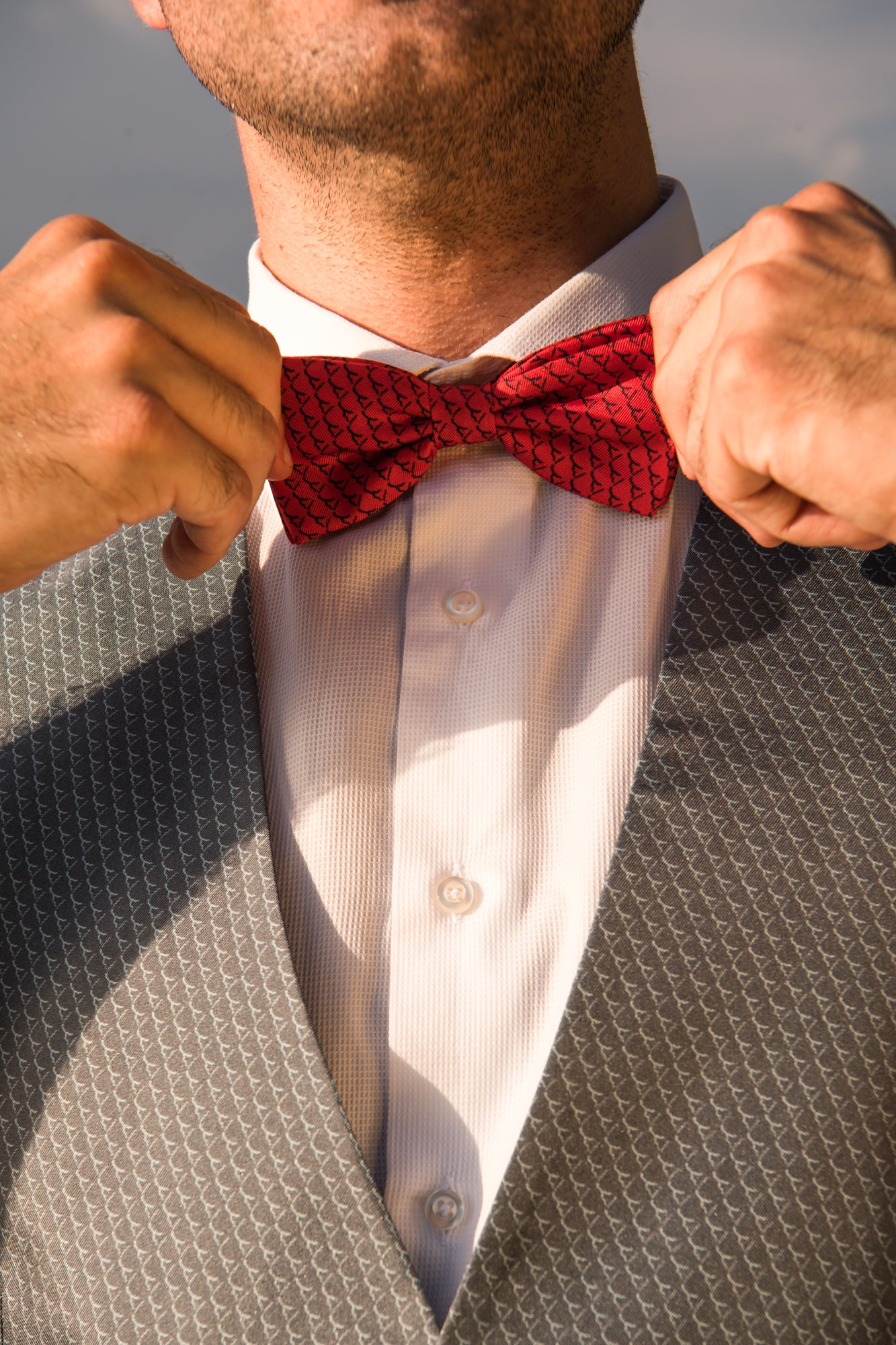Silk Bow Tie | Red