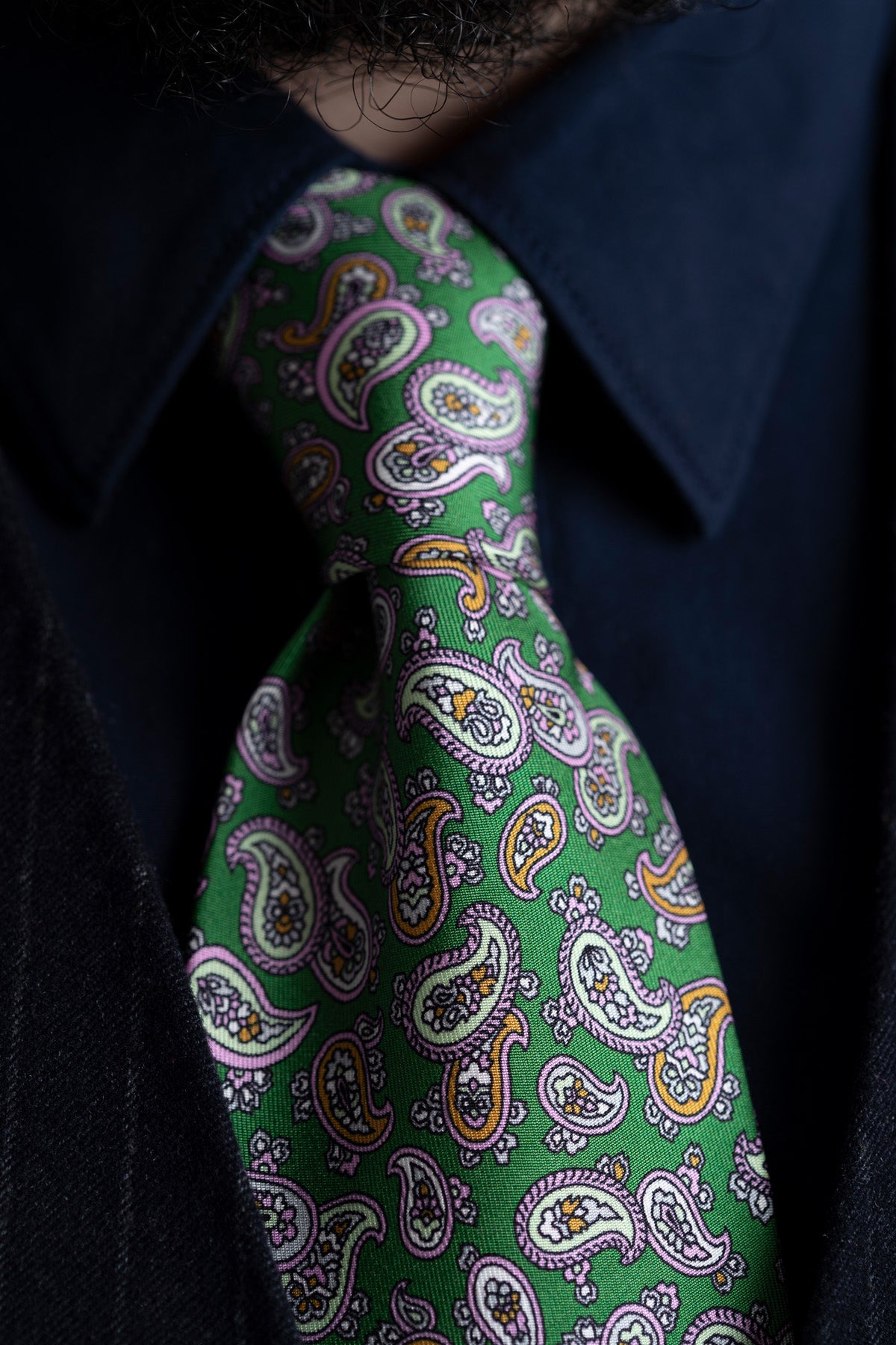 Made in Italy man style silk tie